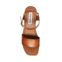 IVY COGNAC -Fashion Haven Shop STEVEMADDEN SHOES IVY COGNAC TOP