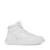 JORDEE WHITE LEATHER -Fashion Haven Shop STEVEMADDEN SHOES JORDEE WHITE LEATHER SIDE