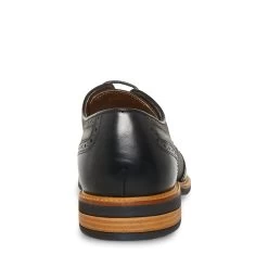 KADYNN BLACK LEATHER 11 KADYNN BLACK LEATHER -Fashion Haven Shop STEVEMADDEN SHOES KADYNN BLACK BACK