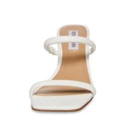LILAH WHITE 9 LILAH WHITE -Fashion Haven Shop STEVEMADDEN SHOES LILAH WHITE FRONT