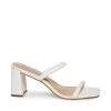 LILAH WHITE -Fashion Haven Shop STEVEMADDEN SHOES LILAH WHITE SIDE