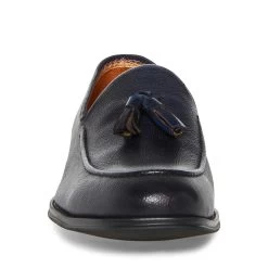 PAEN NAVY LEATHER 9 PAEN NAVY LEATHER -Fashion Haven Shop STEVEMADDEN SHOES PAEN NAVY LEATHER FRONT