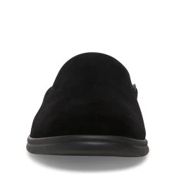 QUESTT BLACK VELVET -Fashion Haven Shop STEVEMADDEN SHOES QUESTT BLACK VELVET FRONT