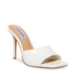 SIGNAL WHITE PATENT -Fashion Haven Shop STEVEMADDEN SHOES SIGNAL WHITE PATENT