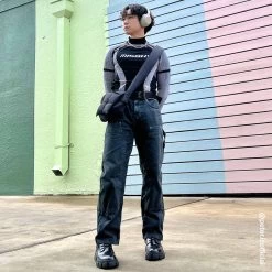 CESARE BLACK LEATHER -Fashion Haven Shop download 4783 002